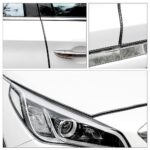 Carbon Fibre Car Door Anti Collision Strip Bumper Trim Edge Scratch Protector 5M - Image 6