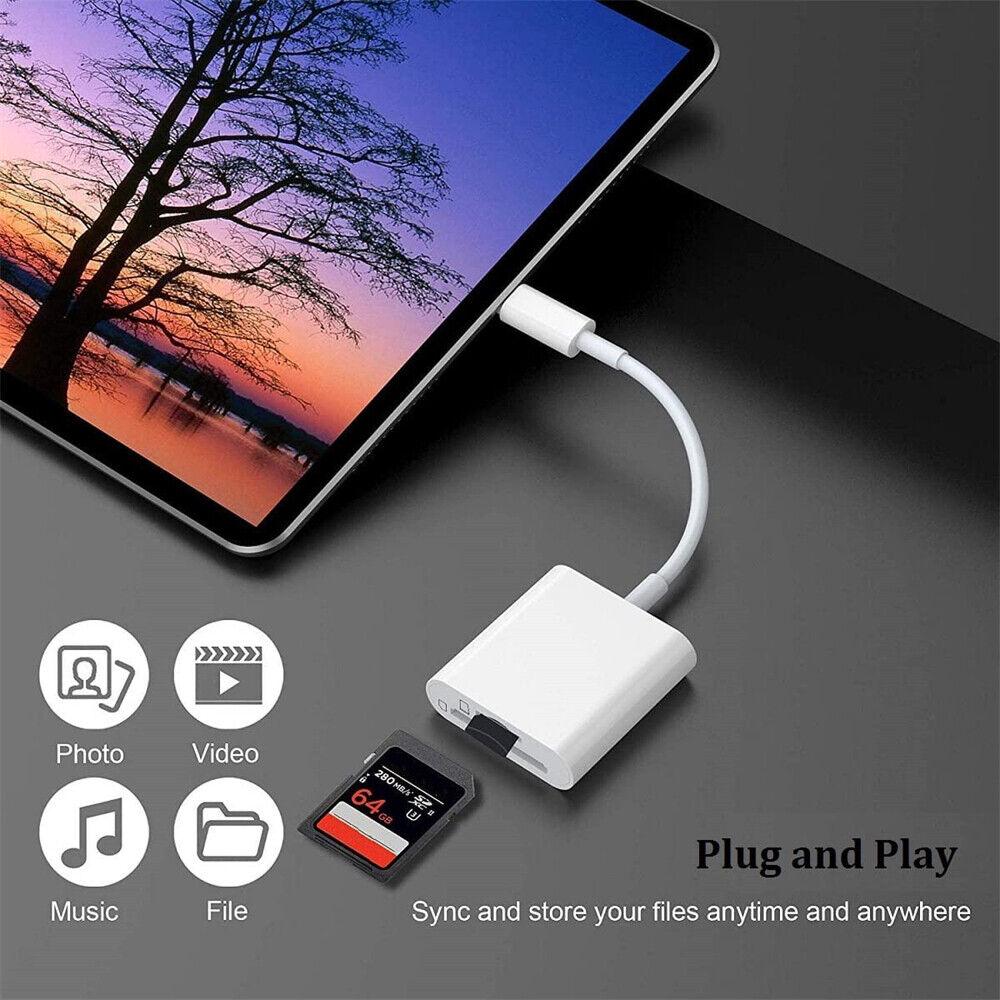 Card Reader Type-C To SD Adapter For Apple iPad Macbook Pro Air 13 Samsung - Image 7