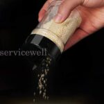 Clear Plastic Spice Bottles Jars Containers Shaker Lid Herb 100ML UP TO 48PCS - Image 4