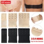 Clip On Bra Extender 2 3 4 Hook Maternity Plus Size Band Strap Extension Pack
