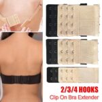 Clip On Bra Extender 2 3 4 Hook Maternity Plus Size Band Strap Extension Pack - Image 5