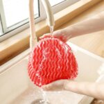 Collapsible Baking Tray Air Fryer Silicone Pot Basket Liner Reusable Insert Dish - Image 6