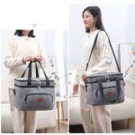 Cooler Bag Outdoor Portable Lunch Bag Thermal Insulated Food Container Bag NEW - Image 3