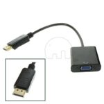 Displayport Display Port DP Male to VGA Female Video Converter Adapter Cable AU