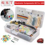 Electronics Component Basic Starter Kit with 830 Tie-Points Breadboard Resistor