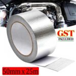 Exhaust Wrap Exhaust Heat Wrap 25M Car Aluminium Pipe Fiberglass Heat Shield