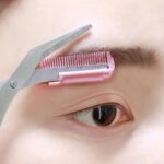 Eyebrow Trimmer Grooming Scissors Eyelash Thinning Shears Comb Brow Shaping Tool - Image 6
