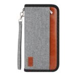 Family Travel Wallet Passport Holder w RFID Blocking Document Organizer Case - Image 7