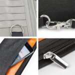 Family Travel Wallet Passport Holder w RFID Blocking Document Organizer Case - Image 3