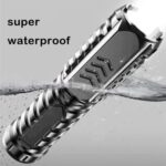 Flashlight Multifunctional Rechargeable Flashlight for Outdoor BLACK - Image 6