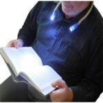 Flexible LED Neck Light Dimmable Reading Lamp Torch Double Head Light Handsfree - Image 3