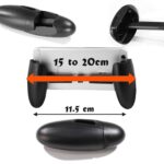 Gamepad Gaming Trigger Phone Game Mobile Controller Shooter for PUBG Fortnite AU - Image 2