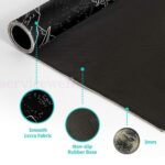 Gaming Mouse Pad Mousepad Gamer Desk Mat Large Keyboard Pad Carpet Computer Tabl - Image 3