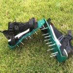 Garden Lawn Aerator Spiked Strapped Sandal Shoe Pair Fits All Heavy Duty - Image 2