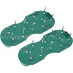 Garden Lawn Aerator Spiked Strapped Sandal Shoe Pair Fits All Heavy Duty - Image 7