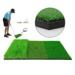 Golf Mat 3-in-1 Practice Mat Outdoor Indoor Training Mat Hitting Mat Driving Pad - Image 4
