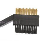 Golf Tool Reel Cleaning Brush Ball Groove Cleaner With Retractable Keyring Club - Image 6