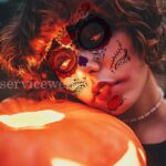 Halloween Face Adhesive Tattoo Sticker Festival Rave Party Funny Make Up - Image 6