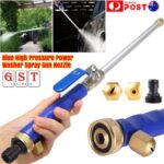 High Pressure Power Washer Water Spray Gun For Hydro Jet Nozzle Wand Attachment