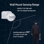 High Quality Motion Sensor Detector Infrared Home 180 Light Control Switch - Image 5