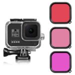 High Transmittance Optical Diving Filter Lens for GoPro Hero 8 Waterproof Case - Image 2