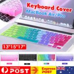 Keyboard Soft Case Cover Protector for Apple MacBook Air Pro 13 15 17 inch AU