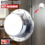 Kitchen Timer Visual Magnetic Counter Time Mechanical Oven 60 Minutes Timer AU