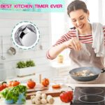 Kitchen Timer Visual Magnetic Counter Time Mechanical Oven 60 Minutes Timer AU - Image 2