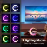 LED Lamp Smart G Bluetooth Speaker Wireless Charger RGB Alarm Clock Night Light - Image 5