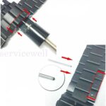 Metal Adjustable Watch Band Bracelet Repair Tool Link Pin Remover 6 Replace Pins - Image 3