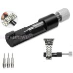 Metal Adjustable Watch Band Bracelet Repair Tool Link Pin Remover 6 Replace Pins - Image 4