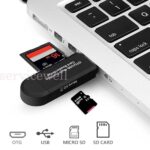 Micro USB OTG to USB 2.0 Adapter SD TF Micro Card Reader For PC Mobile Phone - Image 7