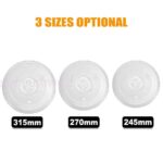 Microwave Plate Oven Turntable Parts Y Type Glass Tray Platter Dia 245/270/315mm - Image 6