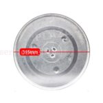 Microwave Plate Oven Turntable Parts Y Type Glass Tray Platter Dia 245/270/315mm - Image 4