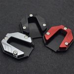 Motorcycle Bike Kickstand Extender Foot Side Stand Extension Pad Support Plate - Image 2