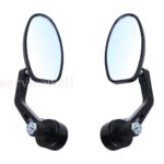 Motorcycle Handle Bar End Side Mirrors 7/8'' For Yamaha MT-07 MT-09 FZ07 FZ09 AU - Image 6