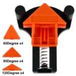 Multifunction 90°Right Angle Clip Clamp Vise Corner Holder WoodworkingToolKit16x - Image 2