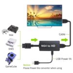 N64 To HDMI Converter Adapter HD Cable for Nintendo 64 Gamecube Super NES SNES - Image 2