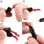 NEW 10-100X Plastic Buckle Buckle Silicone Bead Necklace Lanyard Safety Plastic - Image 7