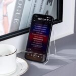 NEW 1/10 Book Shoe Phone Tablet Acrylic Display Stand for Cookbook Holder - Image 7