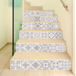 NEW 24PCS Moroccan Style Tile Wall Stickers Kitchen BathroomSelf-Adhesive Mosaic - Image 6