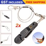 NEW 2-10pcs Fishing Line Release Snap Release Clip Offshore Planer Downrigger