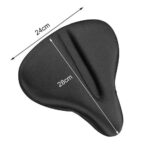 NEW Bicycle Saddle Bike Seat Wide Soft Cushion Gel Pad Cover Extra Comfort - Image 2