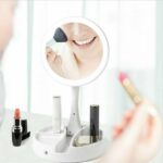 NEW Double Side Makeup Mirror Magnifying Folding Beauty with LED Light Bathroom - Image 4
