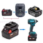 New Battery adapter For Milwaukee M18 18V Converter to Makita Tools BL1850 - Image 6