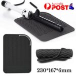 New heat-resistant pad for curling irons and styling tools