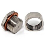 O2 Oxygen Sensor Bung Weld On Bung and Plug and Washer M18x1.5mm - Image 6