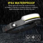Outdoor Waterproof Night Buddy 230º LED Headlamp Head Torch Hiking Camping AU - Image 6