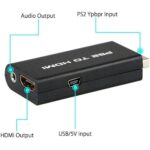 PS2 to HDMI Video Converter Composite AV to HDMI PlayStation 2 HD Adapter New - Image 6