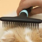 Pet Grooming Brush Self Cleaning Slicker Dog Cat Hair Removal Deshedding Tool AU - Image 7